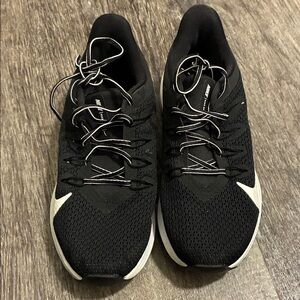 Nike Black and White Men's Running Sneakers